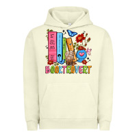 Pigment Pistachio booktrovert Urban Hoodie - JahusDesignShop