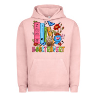 Pigment Salmon booktrovert Urban Hoodie - JahusDesignShop