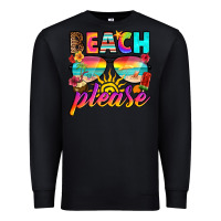 Black beach please Premium Sweatshirt - RanaPortraitStore