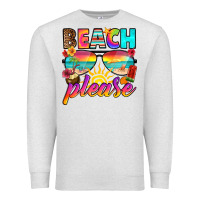 Oatmeal Heather beach please Premium Sweatshirt - RanaPortraitStore
