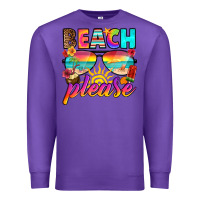 Purple beach please Premium Sweatshirt - RanaPortraitStore