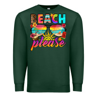 Sports Green beach please Premium Sweatshirt - RanaPortraitStore