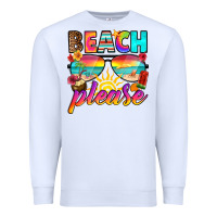 White beach please Premium Sweatshirt - RanaPortraitStore
