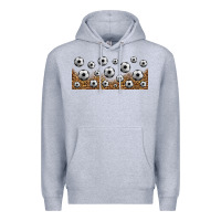 Leopard Soccer 16oz Libbey Glass Premium Hoodie | Teevron