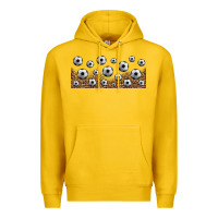 Lemon leopard soccer 16oz libbey glass Premium Hoodie - HRA Design Shop