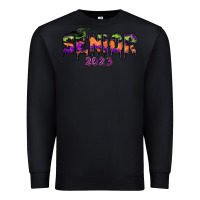 Black senior 2023 halloween Premium Sweatshirt - RanaPortraitStore