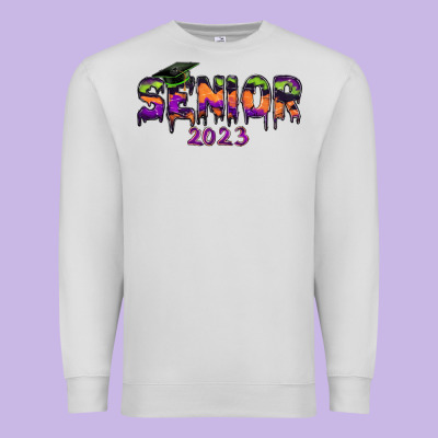 Premium Sweatshirt senior 2023 halloween
