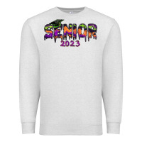Oatmeal Heather senior 2023 halloween Premium Sweatshirt - RanaPortraitStore