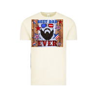 Vintage Arctic best dad ever american flag Vintage Tee - Artiststas