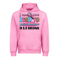 Fuchsia Pink i can go from zero to online detective in 2.5 seco Urban Hoodie - JahusDesignShop