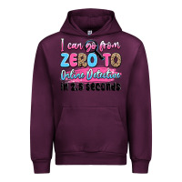 Mauve Wine i can go from zero to online detective in 2.5 seco Urban Hoodie - JahusDesignShop