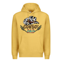 Antique Gold cowboy dad Premium Hoodie - CowhideDigitalArt