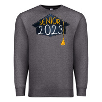 Charcoal Heather senior 2023 graduation Premium Sweatshirt - RanaPortraitStore