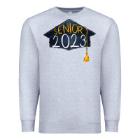 Heather Grey senior 2023 graduation Premium Sweatshirt - RanaPortraitStore