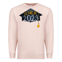 Pale Pink senior 2023 graduation Premium Sweatshirt - RanaPortraitStore