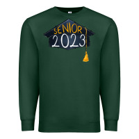 Sports Green senior 2023 graduation Premium Sweatshirt - RanaPortraitStore