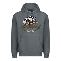 Rock cowboy dad Premium Hoodie - CowhideDigitalArt