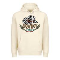 Sandshell cowboy dad Premium Hoodie - CowhideDigitalArt