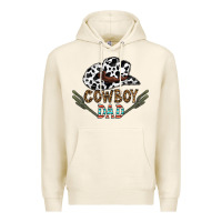 Tofu cowboy dad Premium Hoodie - CowhideDigitalArt