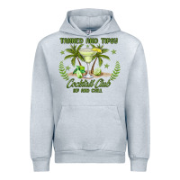 Heather Grey tanned and tipsy cocktail club sip and chill Urban Hoodie - JahusDesignShop