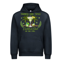 Navy tanned and tipsy cocktail club sip and chill Urban Hoodie - JahusDesignShop