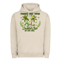 Pigment French Oak tanned and tipsy cocktail club sip and chill Urban Hoodie - JahusDesignShop