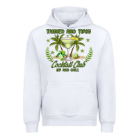 White tanned and tipsy cocktail club sip and chill Urban Hoodie - JahusDesignShop