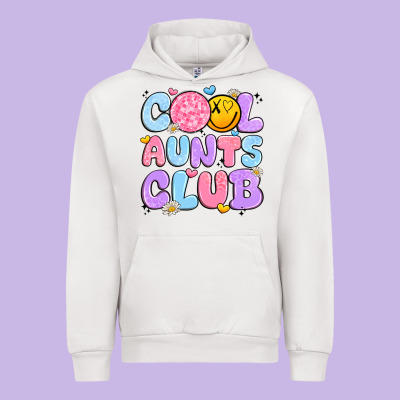Cool Aunts Club Urban Hoodie Designed By Jahusdesignshop
