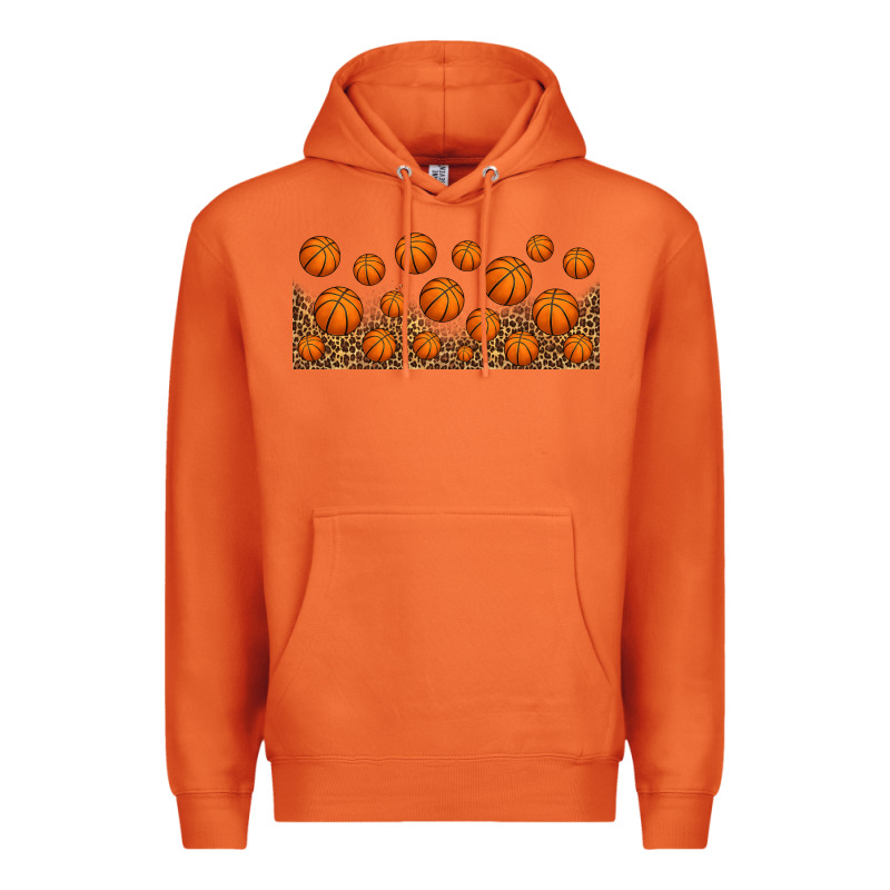 Leopard Basketball 16oz Libbey Glass Premium Hoodie by HRA Design Shop | Teevron