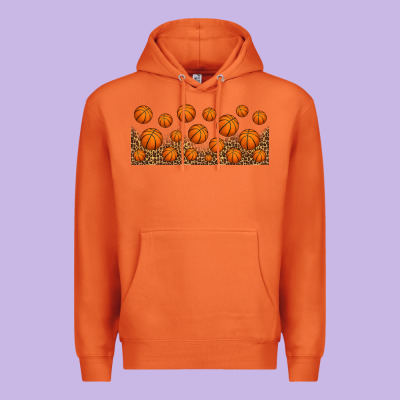 Leopard Basketball 16oz Libbey Glass Premium Hoodie Designed By Hra Design Shop