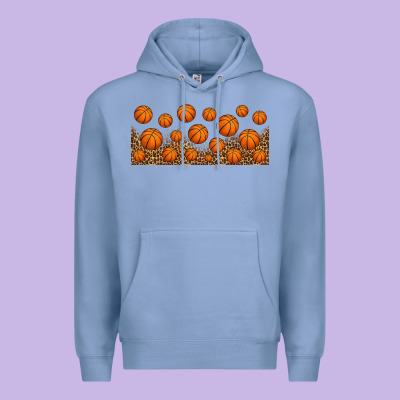 Leopard Basketball 16oz Libbey Glass Premium Hoodie Designed By Hra Design Shop