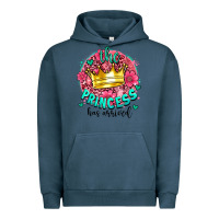 Pigment Midnight Navy the princesshas arrived Urban Hoodie - AdoDesignShop