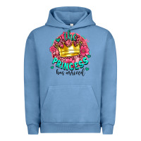 Pigment Pebble Blue the princesshas arrived Urban Hoodie - AdoDesignShop