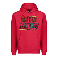 Cardinal hey batter batter batter Premium Hoodie - CowhideDigitalArt
