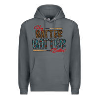 Rock hey batter batter batter Premium Hoodie - CowhideDigitalArt