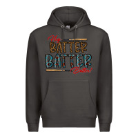 Smoke hey batter batter batter Premium Hoodie - CowhideDigitalArt