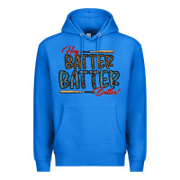 True Royal hey batter batter batter Premium Hoodie - CowhideDigitalArt