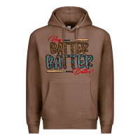Chestnut hey batter batter batter Premium Hoodie - CowhideDigitalArt