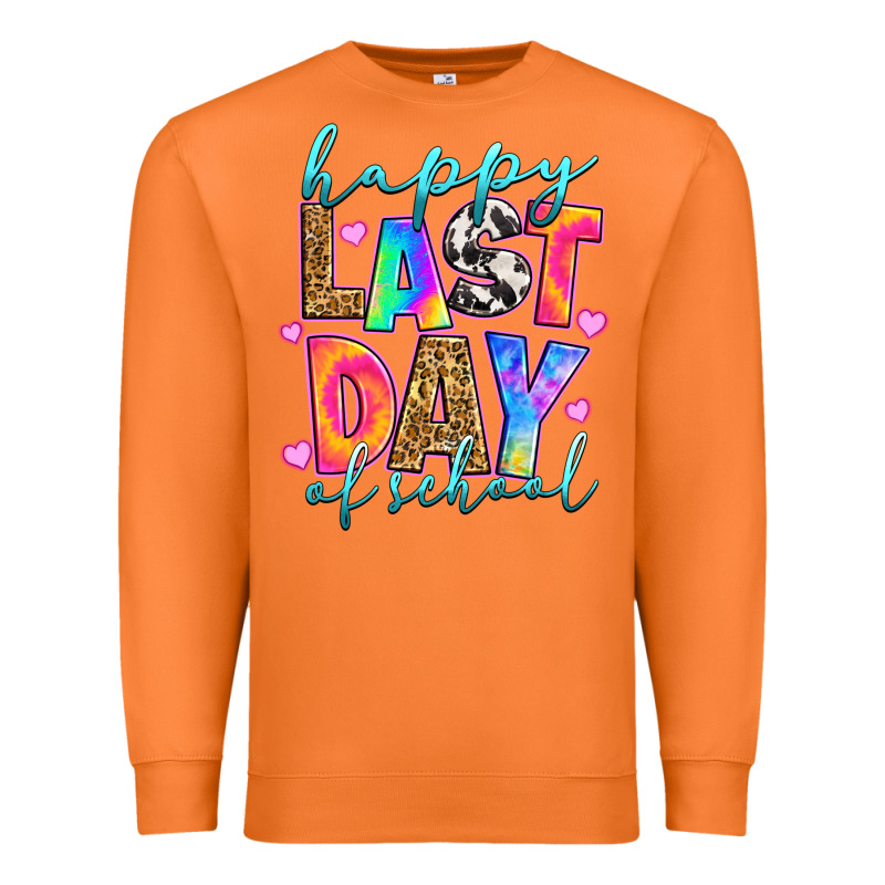 Happy Last Day Of School Premium Sweatshirt by RanaPortraitStore | Teevron