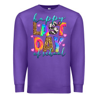 Purple happy last day of school Premium Sweatshirt - RanaPortraitStore