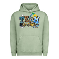 Pigment Oil Green tech teacher Urban Hoodie - AdoDesignShop
