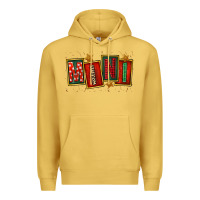 Antique Gold mini christmas Premium Hoodie - FaDigitalArtStudio