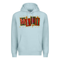 Blue Mist mini christmas Premium Hoodie - FaDigitalArtStudio