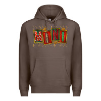 Coffee mini christmas Premium Hoodie - FaDigitalArtStudio