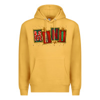 Mustard mini christmas Premium Hoodie - FaDigitalArtStudio
