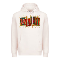 Pale Pink mini christmas Premium Hoodie - FaDigitalArtStudio