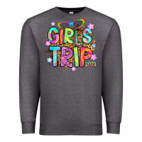 Charcoal Heather girls trip 2023 Premium Sweatshirt - RanaPortraitStore