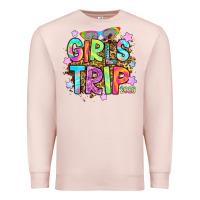 Pale Pink girls trip 2023 Premium Sweatshirt - RanaPortraitStore