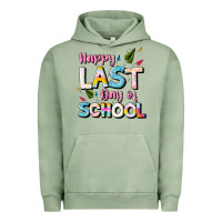 Pigment Oil Green happy last day of school Urban Hoodie - JahusDesignShop