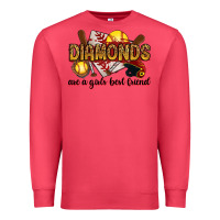 Cardinal diamonds are a girls best friends Premium Sweatshirt - RanaPortraitStore